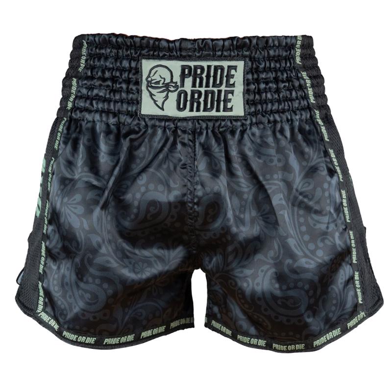 Pride Or Die FEARLESS Thai shorts - black